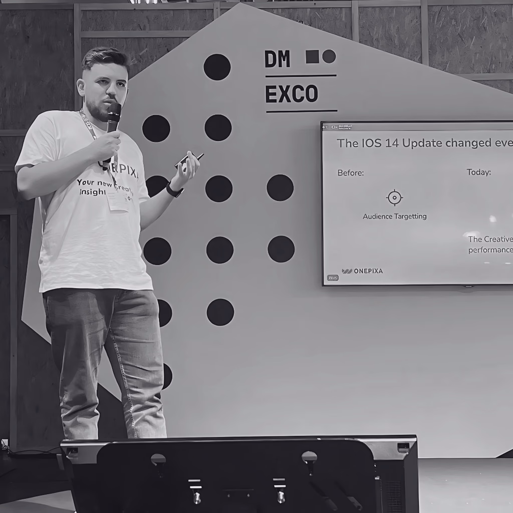 Gezim Recica spricht auf der DMEXCO über digitale Werbung